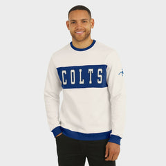 NFL Indianapolis Colts Darius Rucker Collection Colorblock Pullover Sweatshirt
