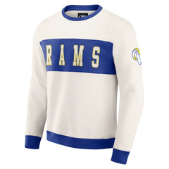 NFL Los Angeles Rams Darius Rucker Collection Colorblock Pullover Sweatshirt