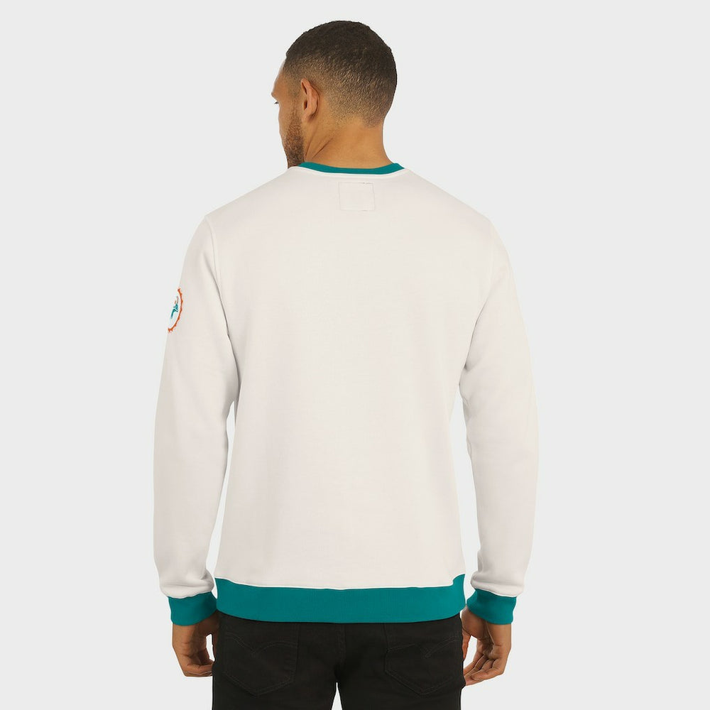 NFL Miami Dolphins Darius Rucker Collection Colorblock Pullover Sweatshirt