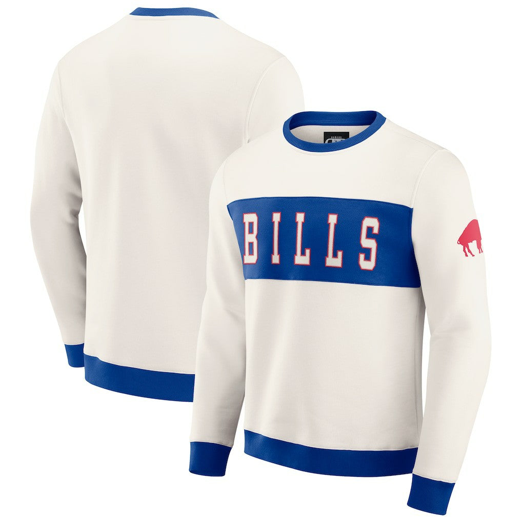 NFL Buffalo Bills Darius Rucker Collection Colorblock Pullover Sweatshirt