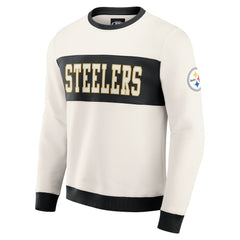 NFL Pittsburgh Steelers Darius Rucker Collection Colorblock Pullover Sweatshirt