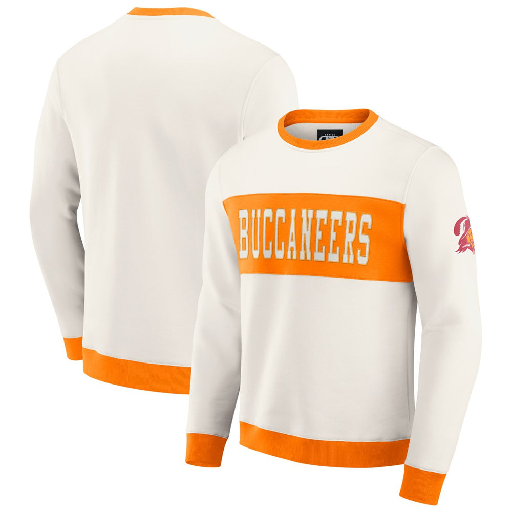 NFL Tampa Bay Buccaneers Darius Rucker Collection Colorblock Pullover Sweatshirt