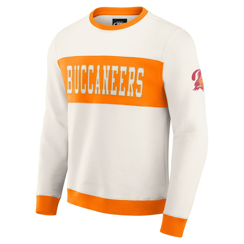 NFL Tampa Bay Buccaneers Darius Rucker Collection Colorblock Pullover Sweatshirt