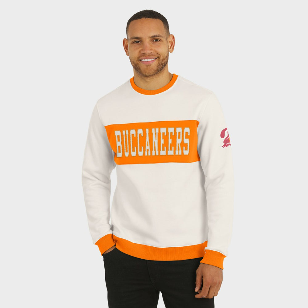 NFL Tampa Bay Buccaneers Darius Rucker Collection Colorblock Pullover Sweatshirt