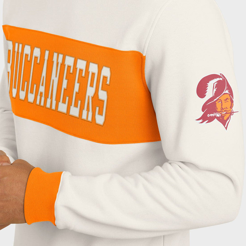 NFL Tampa Bay Buccaneers Darius Rucker Collection Colorblock Pullover Sweatshirt