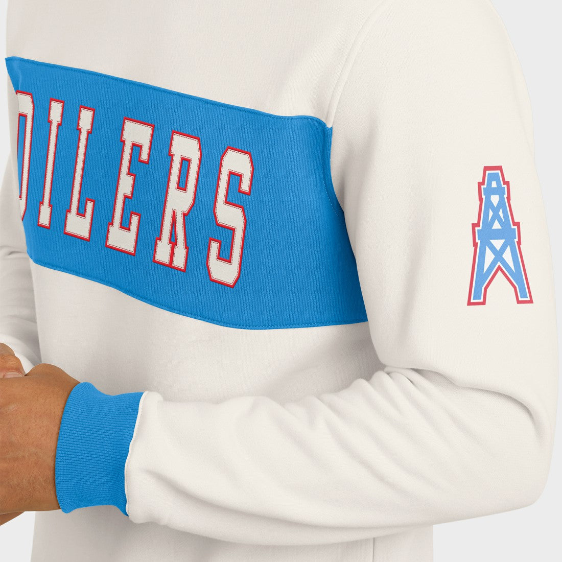 NFL Tennessee Titans Darius Rucker Collection Colorblock Pullover Sweatshirt