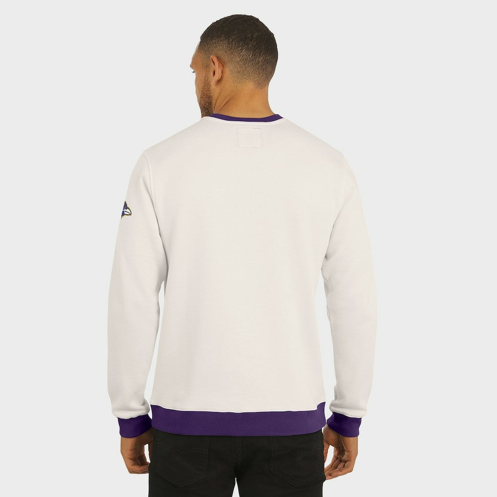 NFL Baltimore Ravens Darius Rucker Collection Colorblock Pullover Sweatshirt