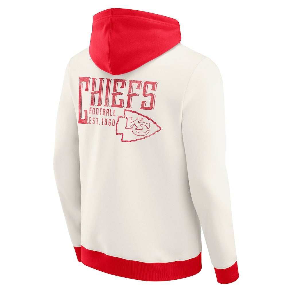 NFL Kansas City Chiefs Darius Rucker Collection Distressed Graphics Full-Zip Hoodie