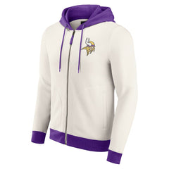 NFL Minnesota Vikings Darius Rucker Collection Distressed Graphics Full-Zip Hoodie