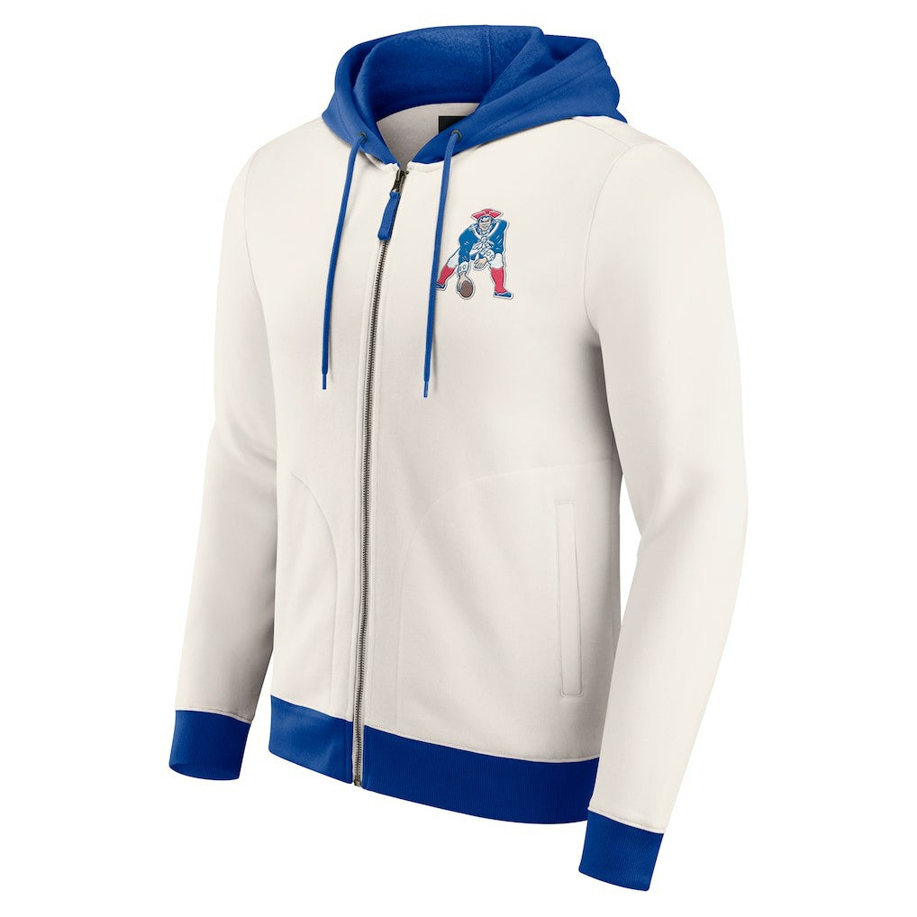NFL New England Patriots Darius Rucker Collection Distressed Graphics Full-Zip Hoodie