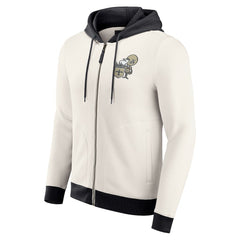 NFL New Orleans Saints Darius Rucker Collection Distressed Graphics Full-Zip Hoodie