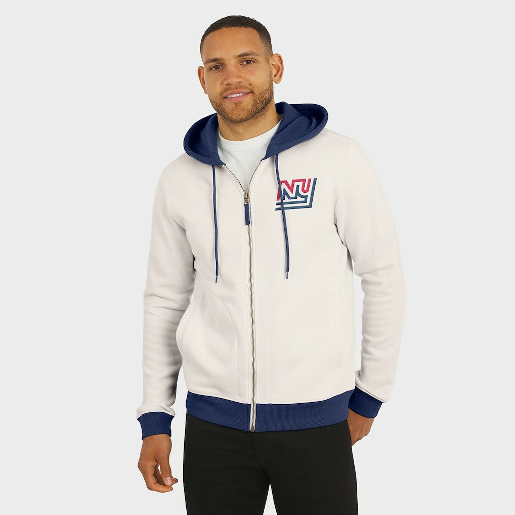 NFL New York Giants Darius Rucker Collection Distressed Graphics Full-Zip Hoodie