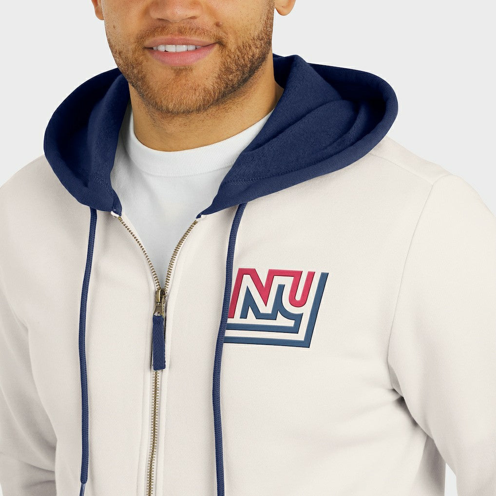 NFL New York Giants Darius Rucker Collection Distressed Graphics Full-Zip Hoodie