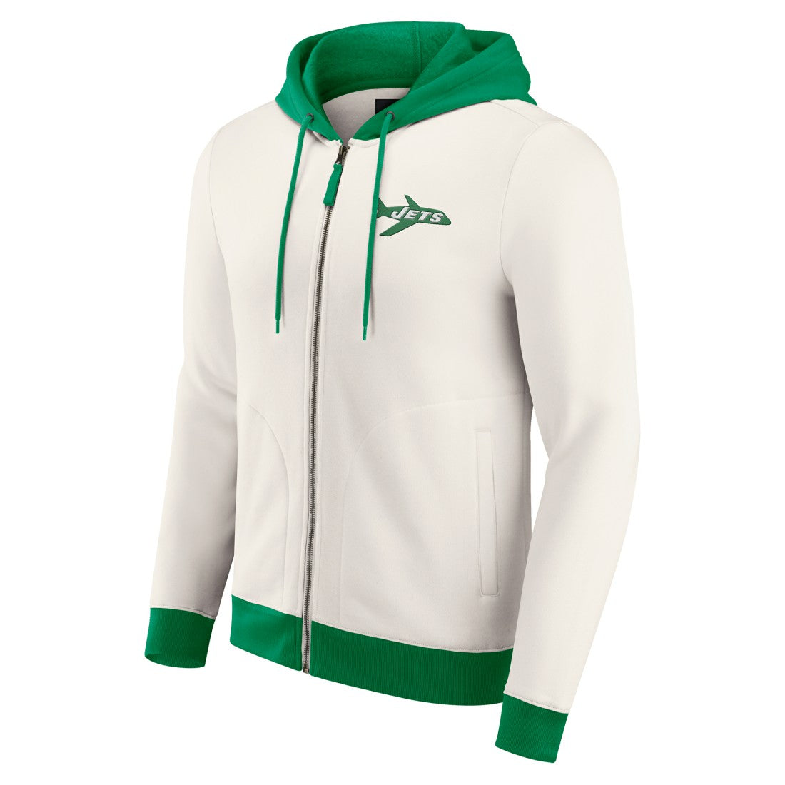 NFL New York Jets Darius Rucker Collection Distressed Graphics Full-Zip Hoodie