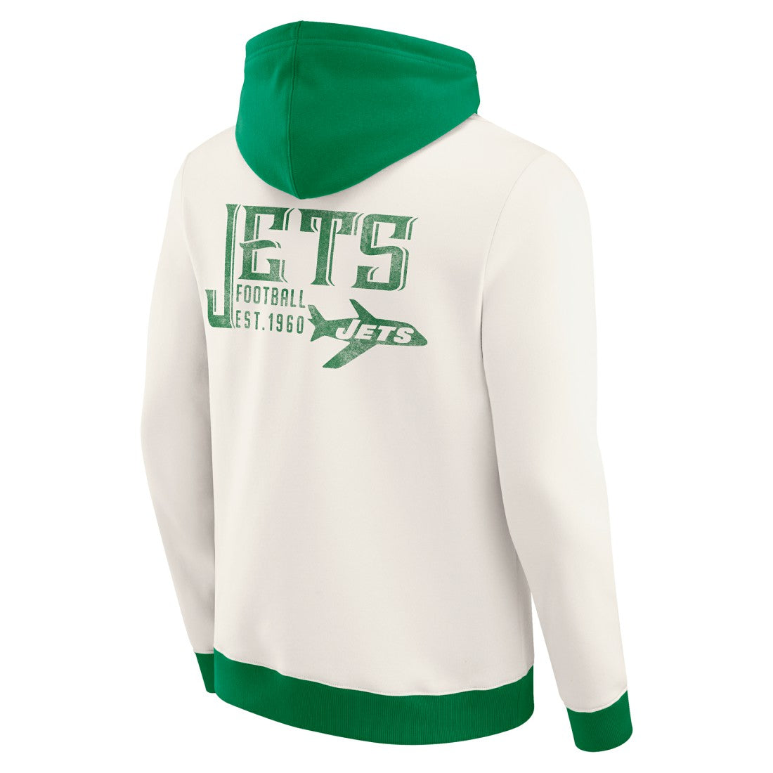 NFL New York Jets Darius Rucker Collection Distressed Graphics Full-Zip Hoodie