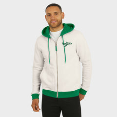 NFL New York Jets Darius Rucker Collection Distressed Graphics Full-Zip Hoodie