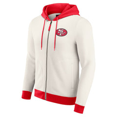 NFL San Francisco 49ers Darius Rucker Collection Distressed Graphics Full-Zip Hoodie