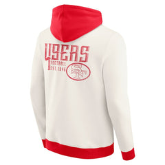 NFL San Francisco 49ers Darius Rucker Collection Distressed Graphics Full-Zip Hoodie