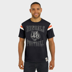 NFL Cincinnati Bengals Darius Rucker Collection Football Stripe Sleeve T-Shirt