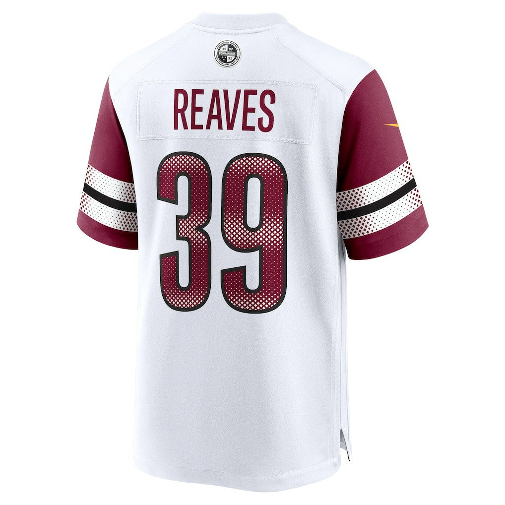 NFL Washington Commanders Jeremy Reaves  Game Jersey