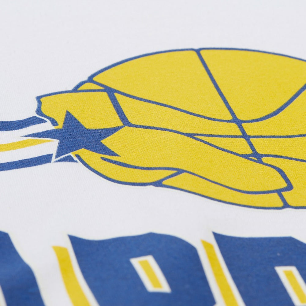 Golden State Warriors Unisex Hardwood Classics Vintage Team Origins Premium T-Shirt sale - White | Mitchell & Ness online