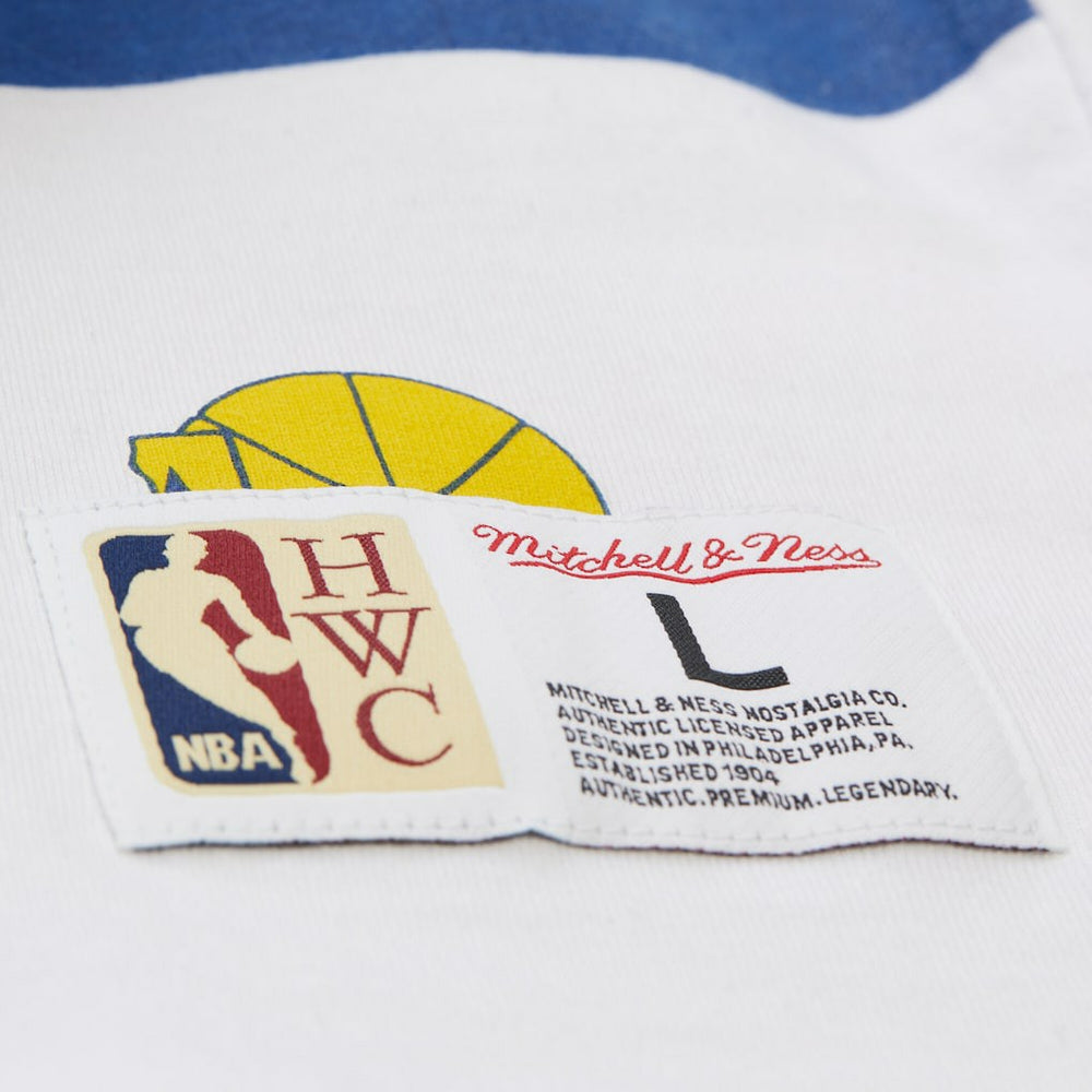 Golden State Warriors Unisex Hardwood Classics Vintage Team Origins Premium T-Shirt sale - White | Mitchell & Ness online