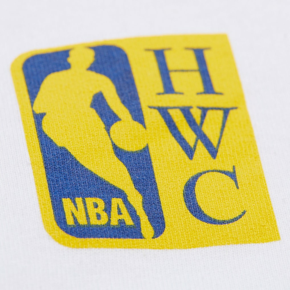 Golden State Warriors Unisex Hardwood Classics Vintage Team Origins Premium T-Shirt sale - White | Mitchell & Ness online
