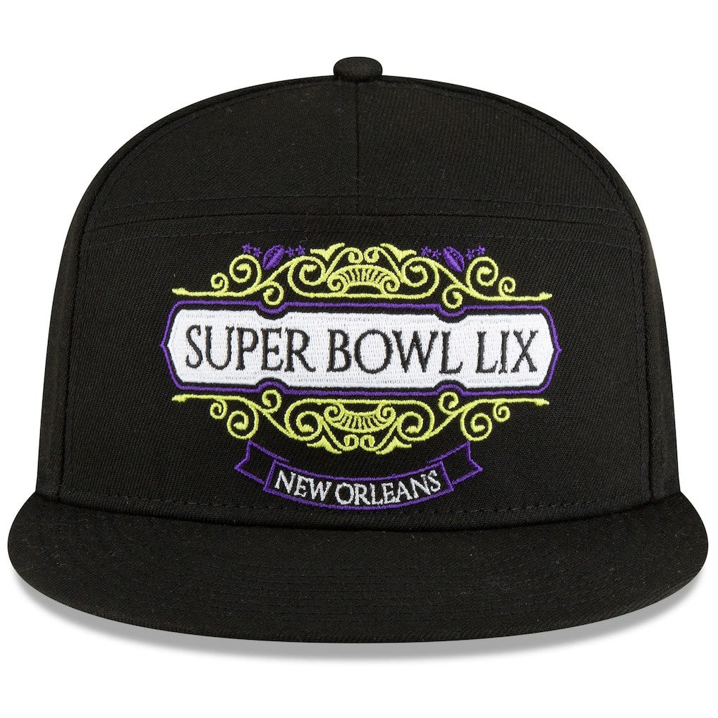 NFL Philadelphia Eagles Super Bowl LIX Tarmac Split Panel 9FIFTY Snapback Hat