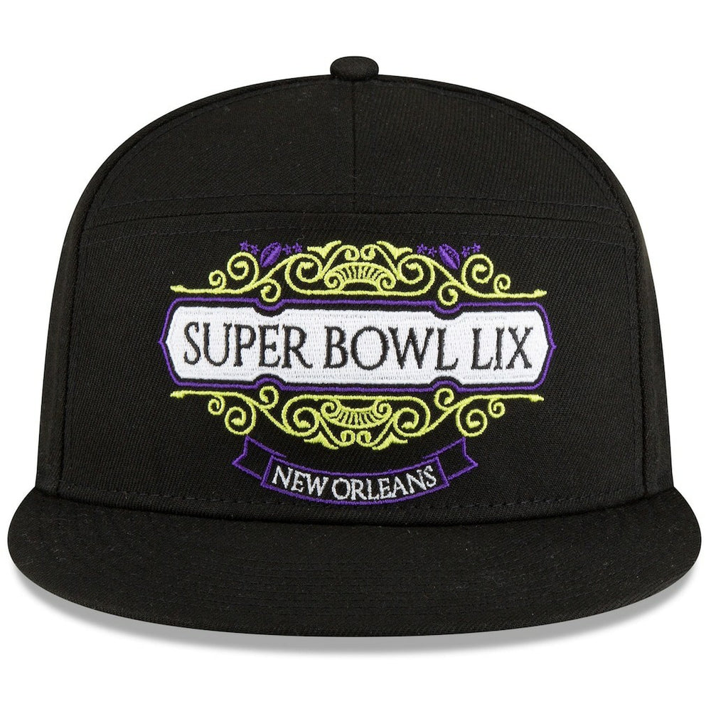 NFL Philadelphia Eagles Super Bowl LIX Tarmac Split Panel 9FIFTY Snapback Hat