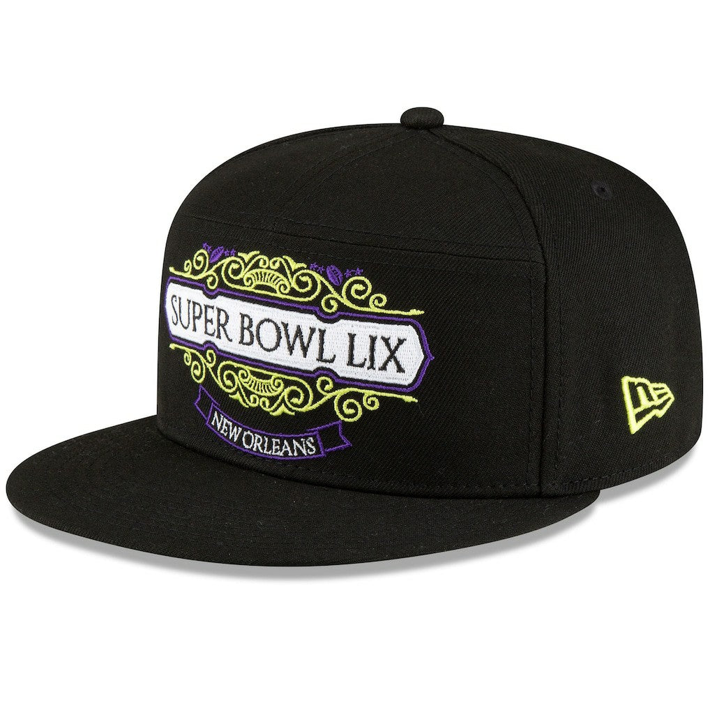 NFL Philadelphia Eagles Super Bowl LIX Tarmac Split Panel 9FIFTY Snapback Hat