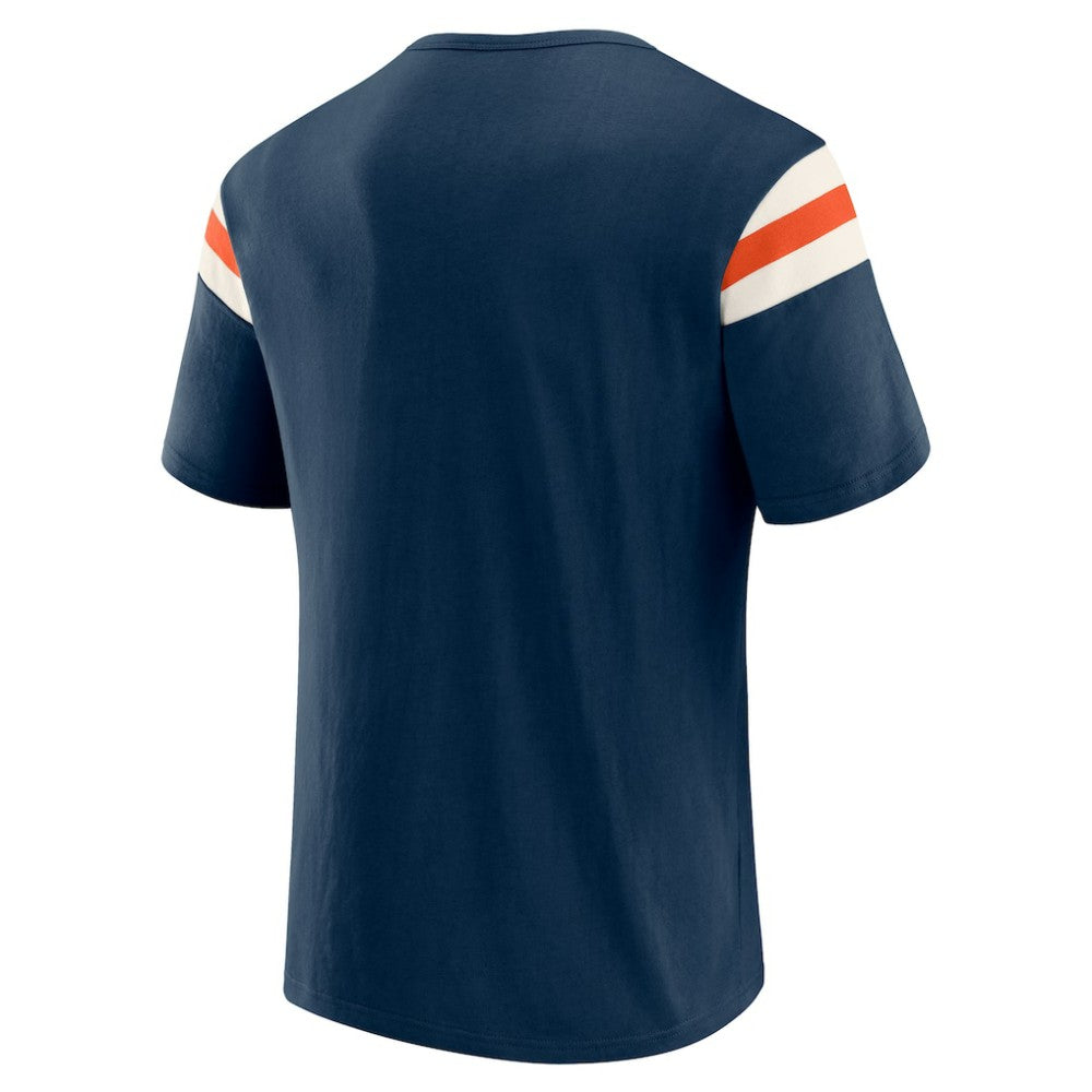 Houston Astros Darius Rucker Collection Distressed Sleeve Stripe T-Shirt - Navy