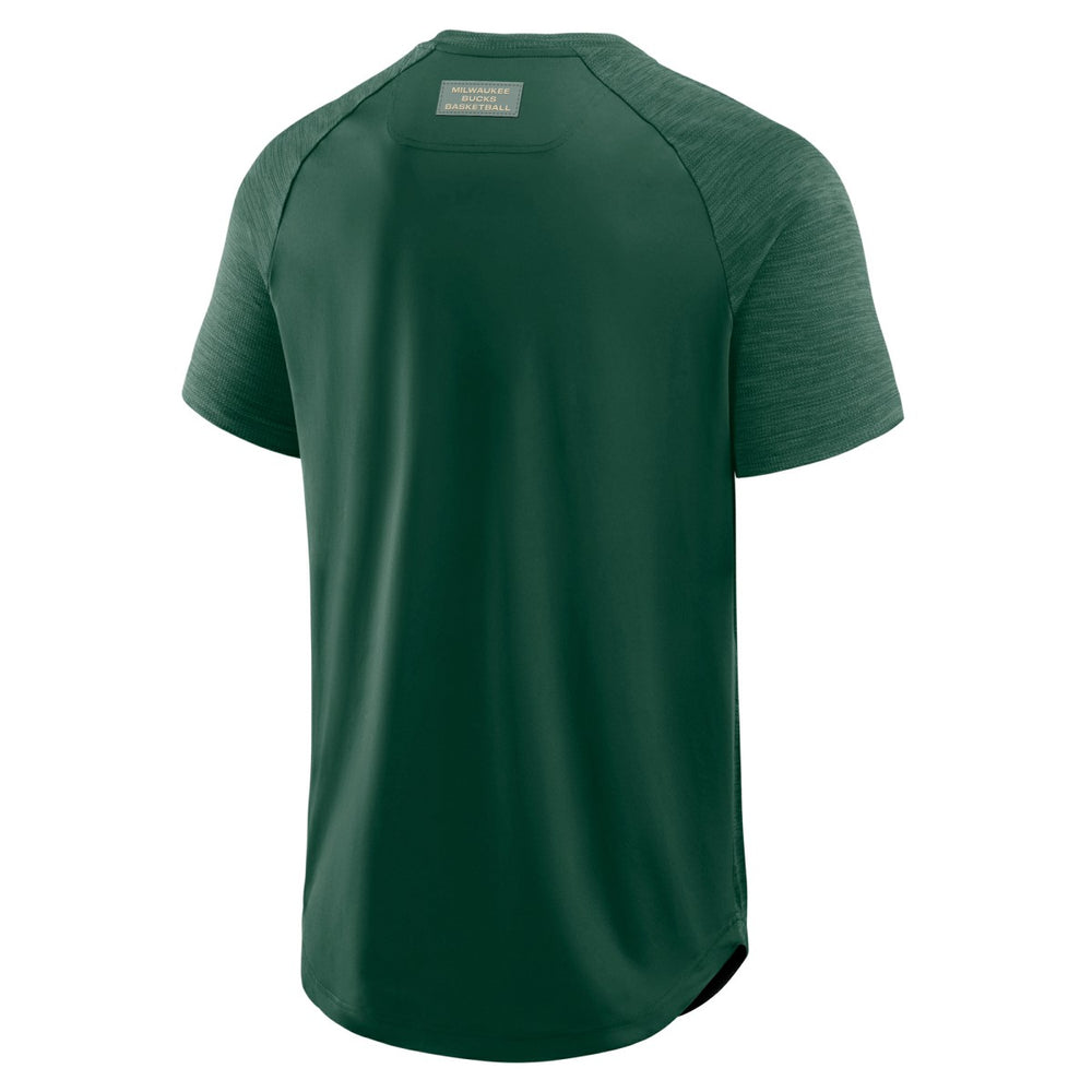 Milwaukee Bucks Inbound Pass Play Practice T-Shirt - Hunter Green | Fanatics shop