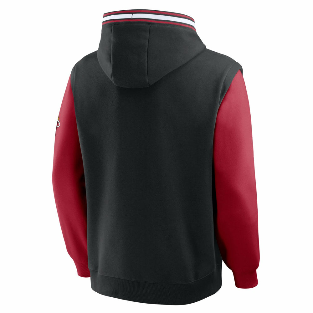 Miami Heat Half Court Shot Clock Fastbreak Hoodie - Black/Red | Fanatics sale