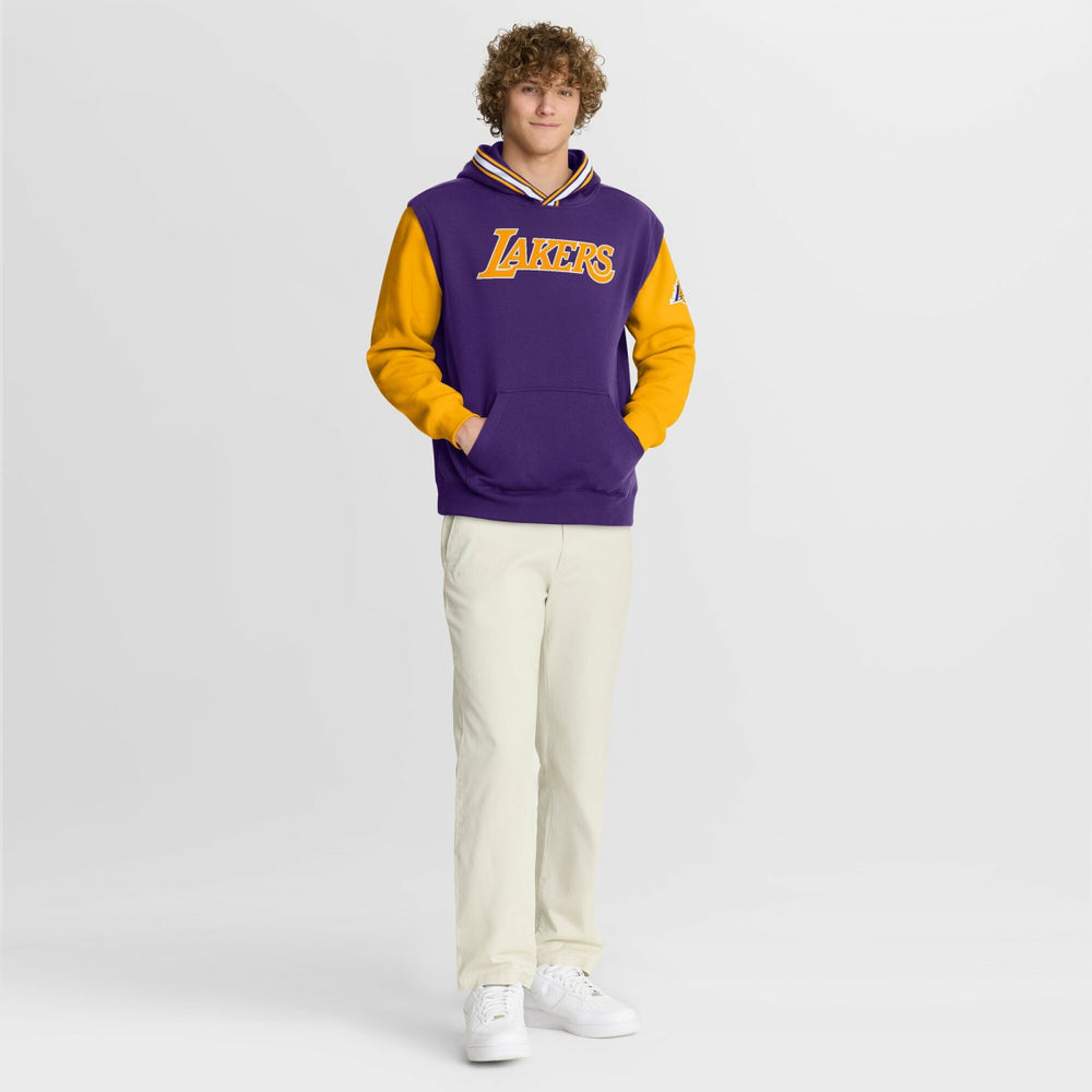 Los Angeles Lakers Half Court Shot Clock Fastbreak Hoodie - Purple/Gold | Fanatics discount