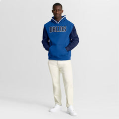 Dallas Mavericks Half Court Shot Clock Fastbreak Hoodie sale - Blue/Navy | Fanatics sale