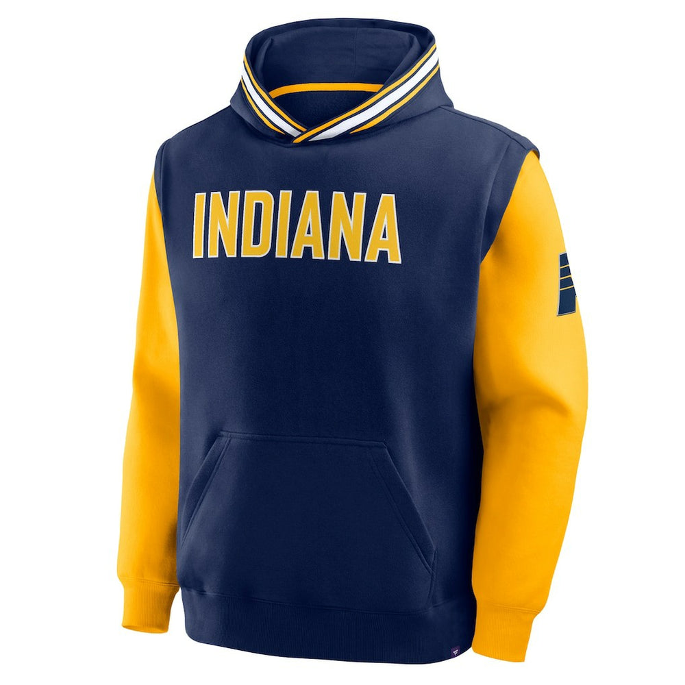 Indiana Pacers Half Court Shot Clock Fastbreak Hoodie - Navy/Gold | Fanatics on sale