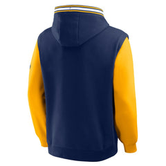 Indiana Pacers Half Court Shot Clock Fastbreak Hoodie - Navy/Gold | Fanatics on sale