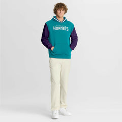 Charlotte Hornets Half Court Shot Clock Fastbreak Hoodie - Teal/Purple | Fanatics sale