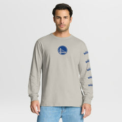 Golden State Warriors Crossover Collection Ball Screen Action Premium Long Sleeve T-Shirt sale - Cream | Fanatics for sale