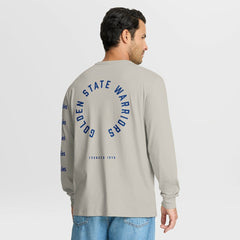 Golden State Warriors Crossover Collection Ball Screen Action Premium Long Sleeve T-Shirt sale - Cream | Fanatics for sale