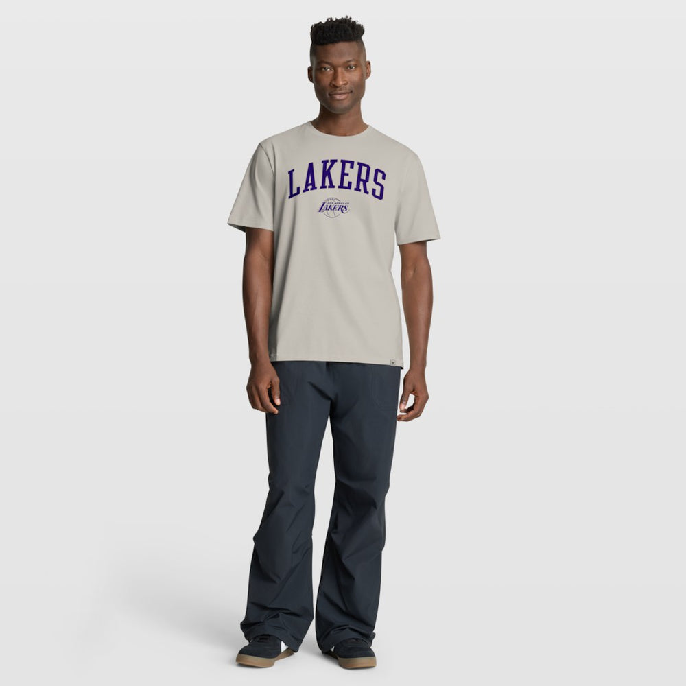 Los Angeles Lakers Crossover Collection Pull Up Jumper Shot Premium T-Shirt - Cream | Fanatics cheap