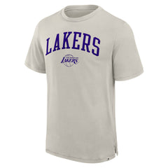 Los Angeles Lakers Crossover Collection Pull Up Jumper Shot Premium T-Shirt - Cream | Fanatics cheap