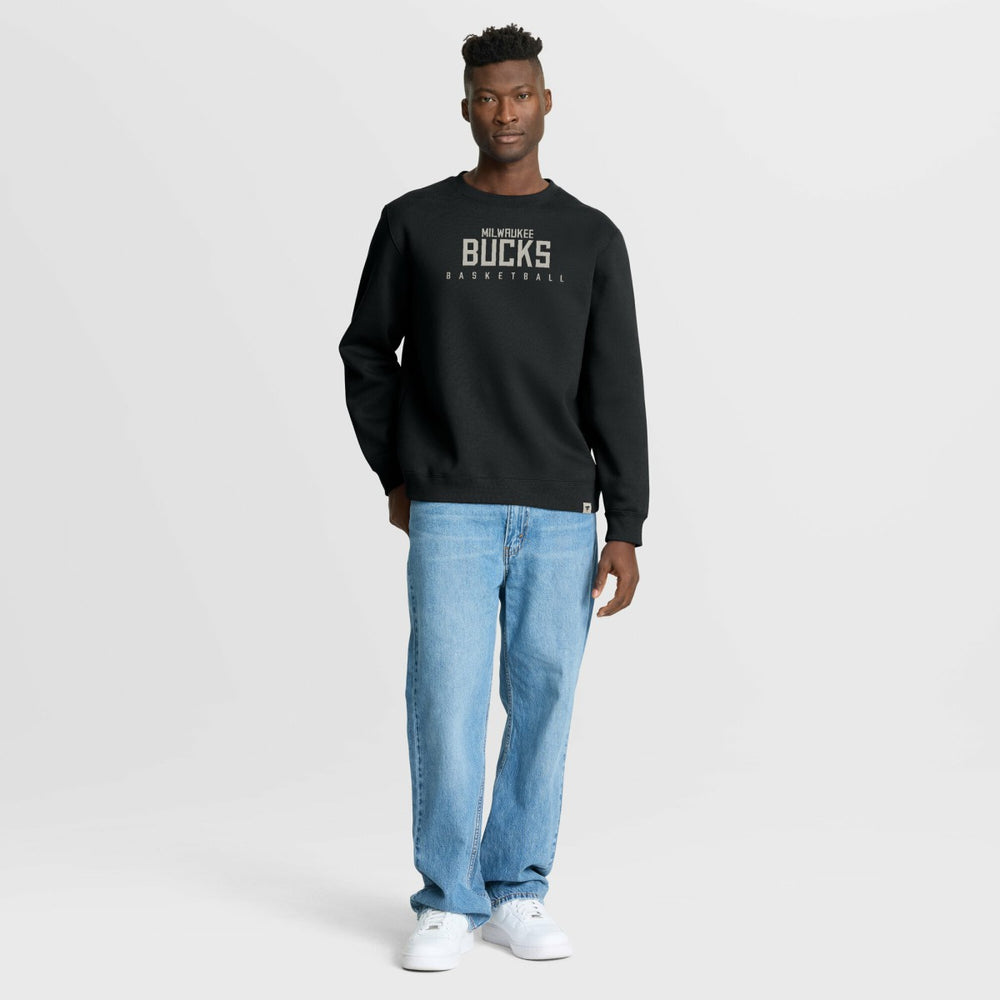 Milwaukee Bucks Crossover Collection Defensive Rotation Drill Premium Pullover Sweatshirt - Black | Fanatics for sale