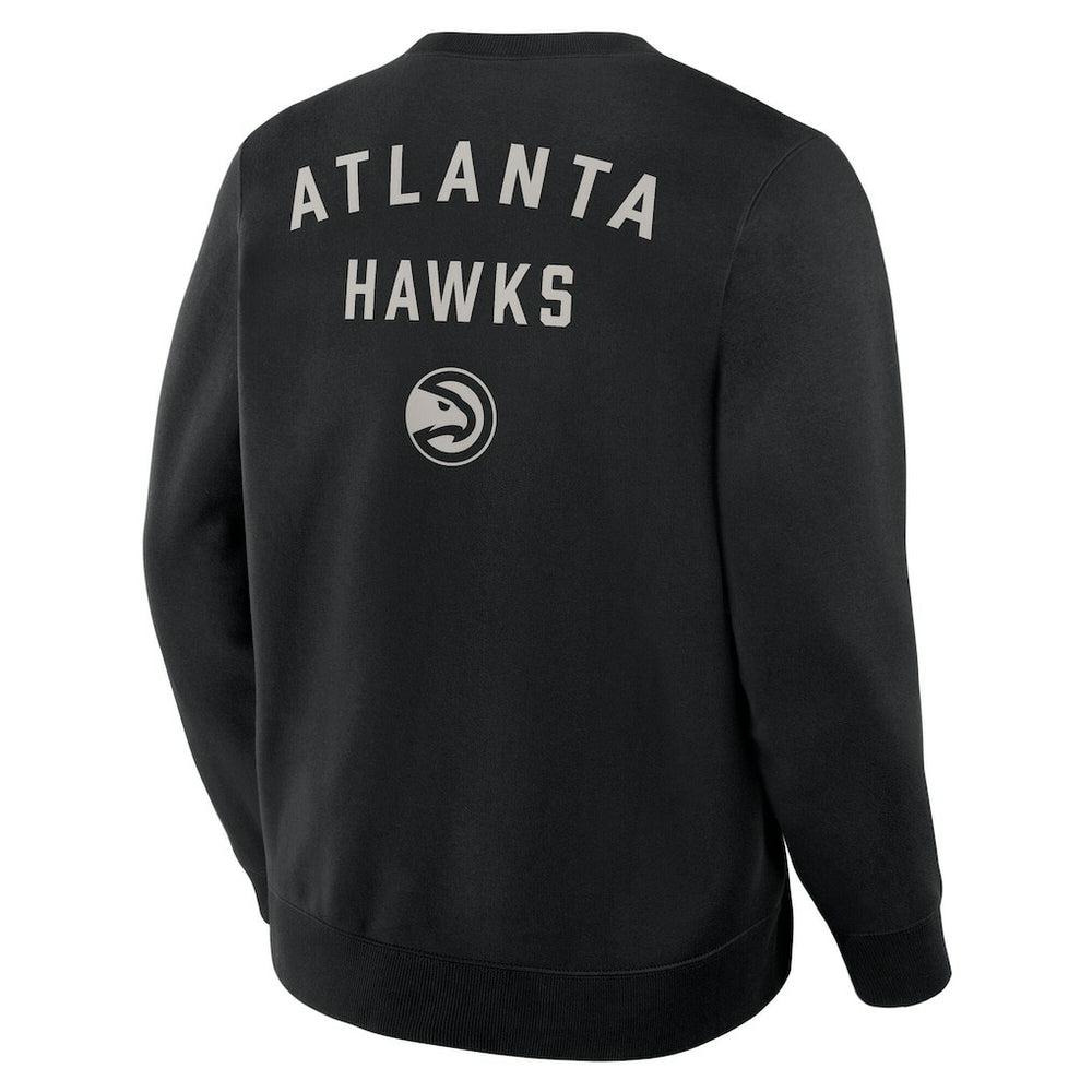 Atlanta Hawks Crossover Collection Defensive Rotation Drill Premium Pullover Sweatshirt - Black | Fanatics shop