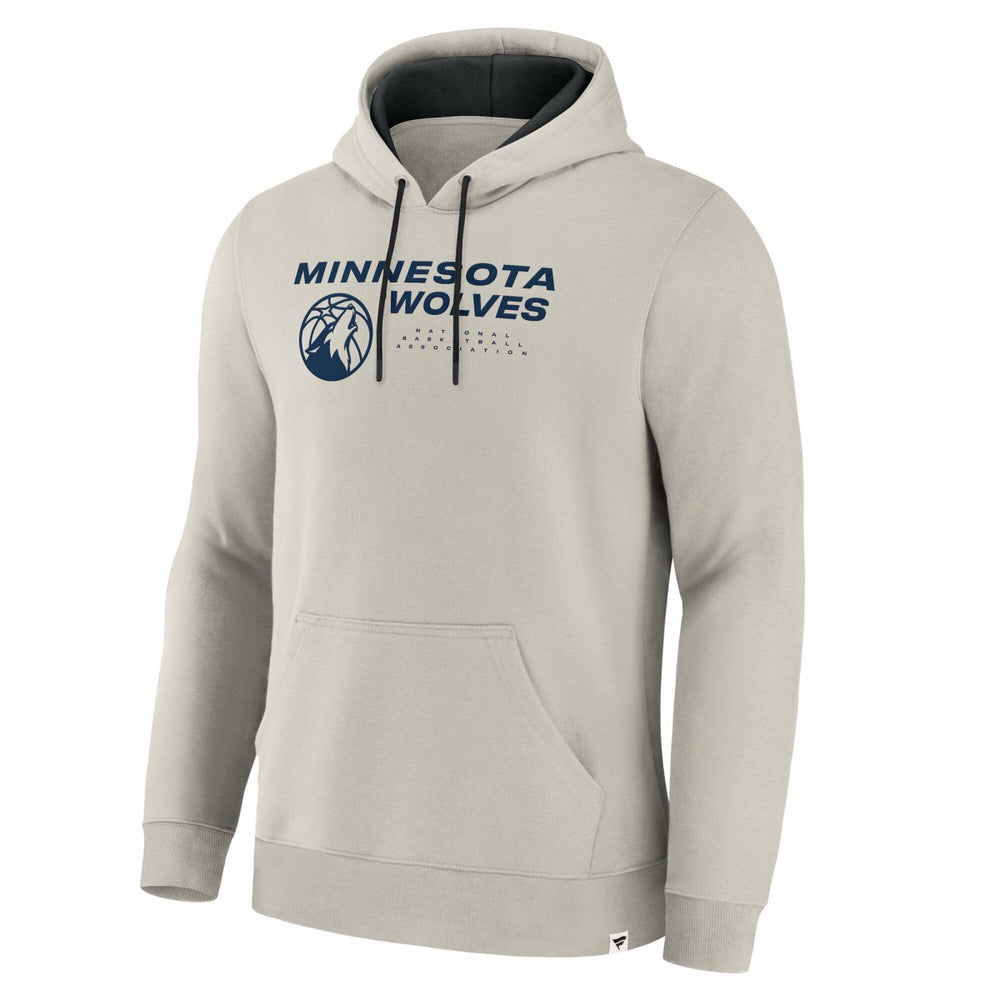 Minnesota Timberwolves Crossover Collection Blocked Shot Premium Pullover Hoodie - Off White | Fanatics online