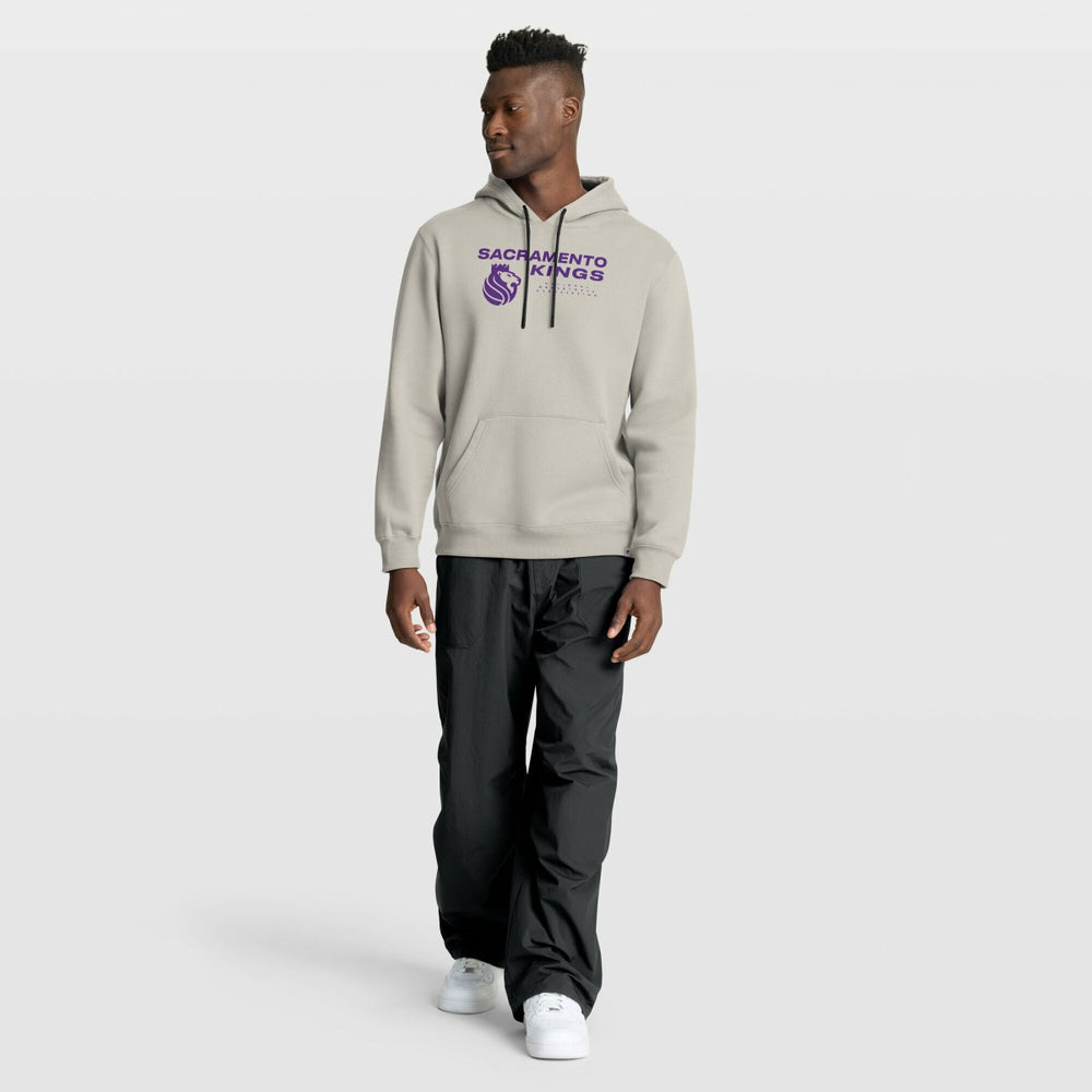 Sacramento Kings Crossover Collection Blocked Shot Premium Pullover Hoodie - Off White | Fanatics outlet