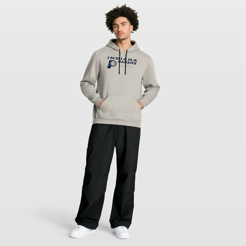 Indiana Pacers Crossover Collection Blocked Shot Premium Pullover Hoodie - Off White | Fanatics for sale