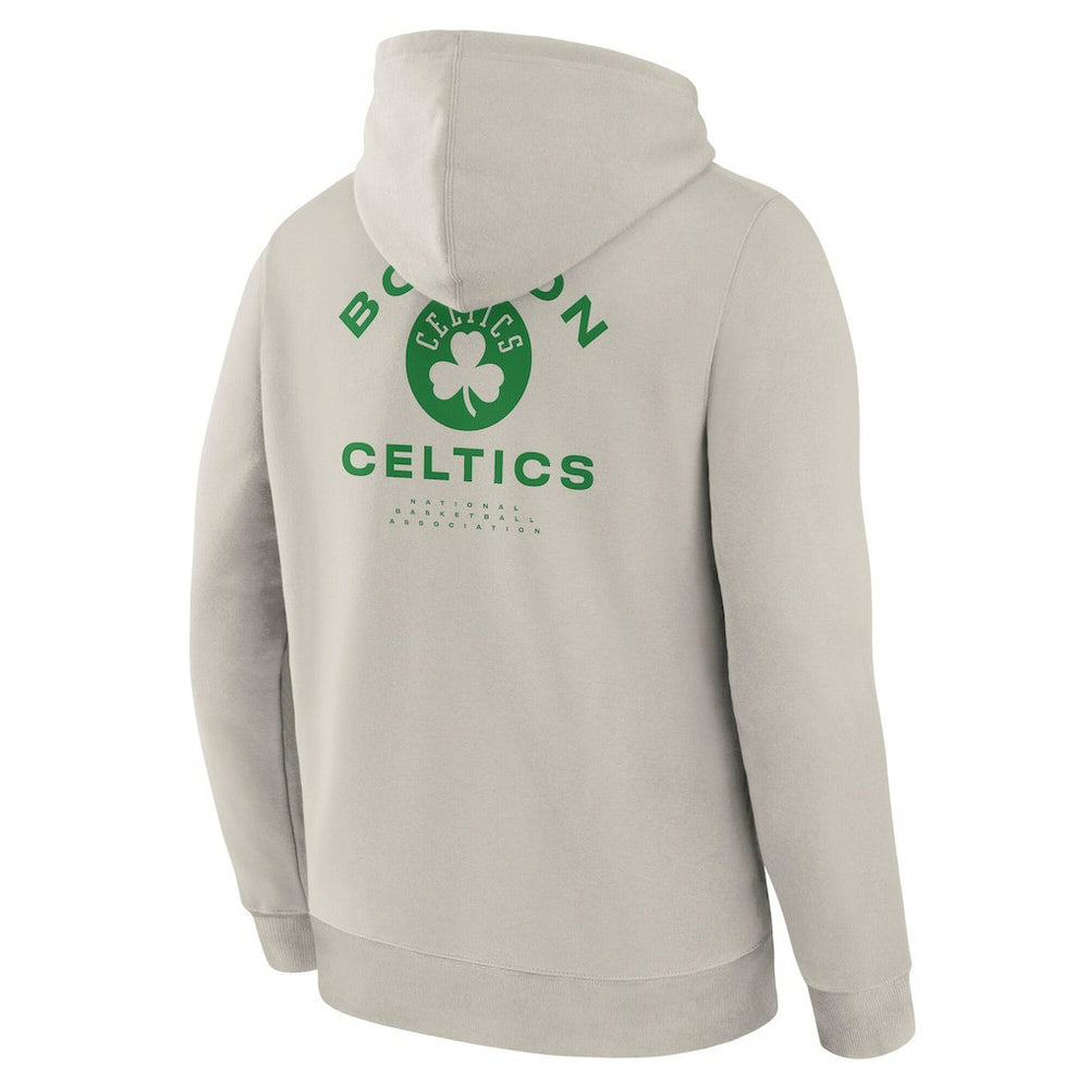 Boston Celtics Crossover Collection Blocked Shot Premium Pullover Hoodie - Off White | Fanatics on sale