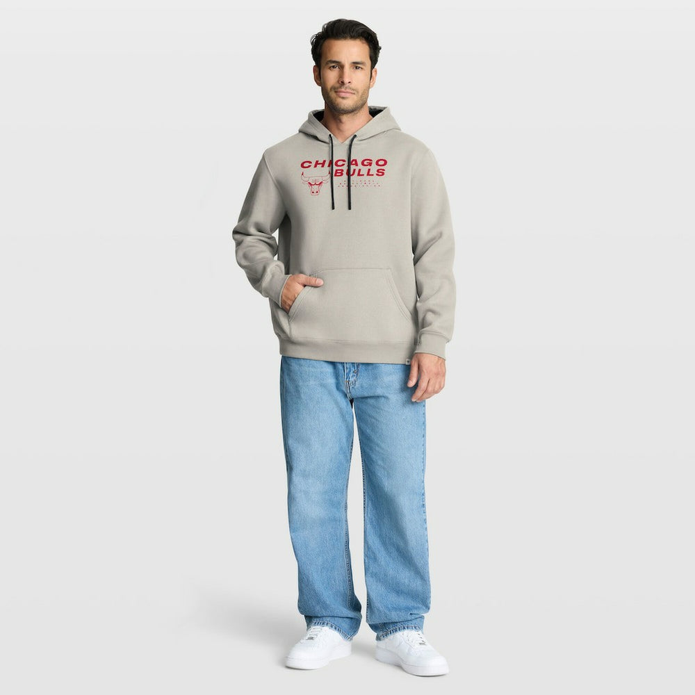 Chicago Bulls Crossover Collection Blocked Shot Premium Pullover Hoodie - Off White | Fanatics cheap