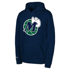 Dallas Mavericks Preschool Retro Logo Pullover Hoodie sale - Navy | Mitchell & Ness outlet